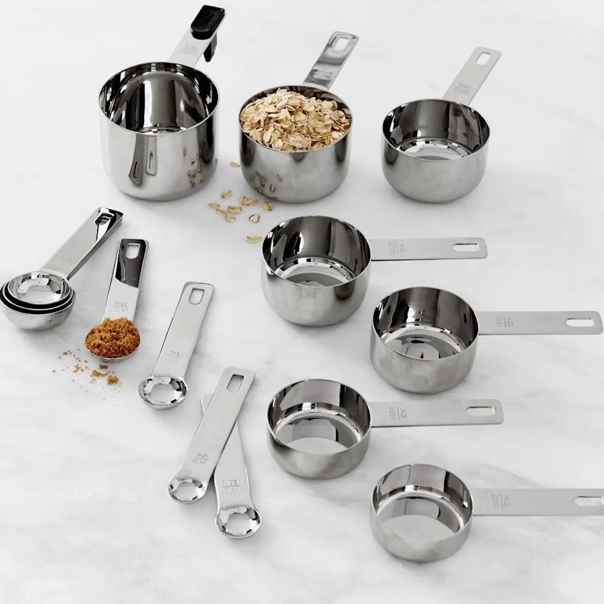 Williams Sonoma Stainless-Steel Ultimate Measuring Cups & Spoons