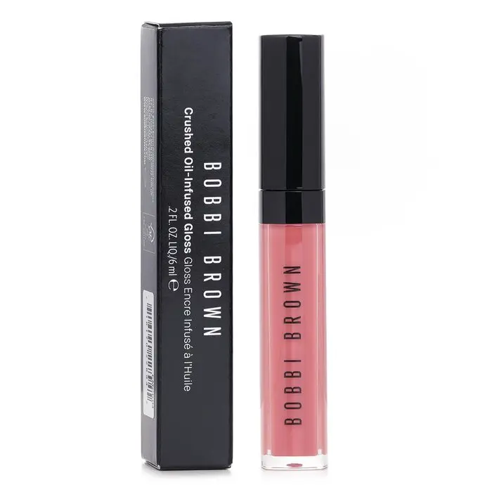 Bobbi Brown Crushed Oil Infused Lipgloss - #In The Buff, Makeup Cosmetic for Lip Care, 6ml/0.2oz Glossy Finish, Moisturizing