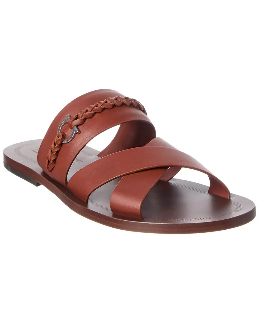 Ferragamo Leather Sandal