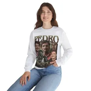 Shop Our Of Pedro Pascal Retro 90s Sweatshirts For Narco Fans And Javier Peña S. The Perfect Gift For Pedro Pascal Fans! Tshirrt Cotton Fit