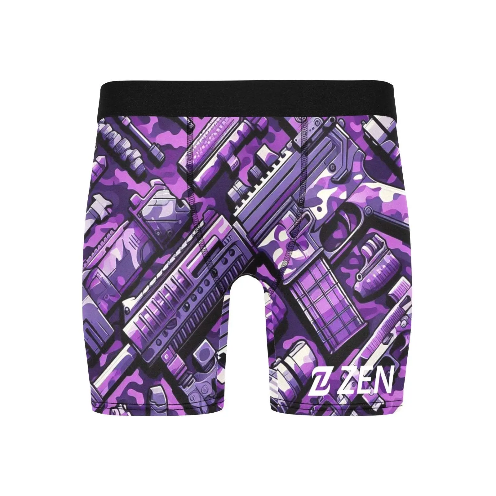 Zen Boxers Long - Purple Camo