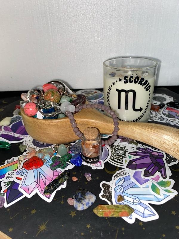 Zodiac magic crystal box