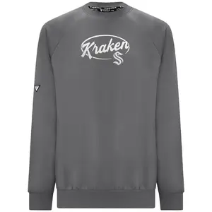 Seattle Kraken Grey Connect Crewneck
