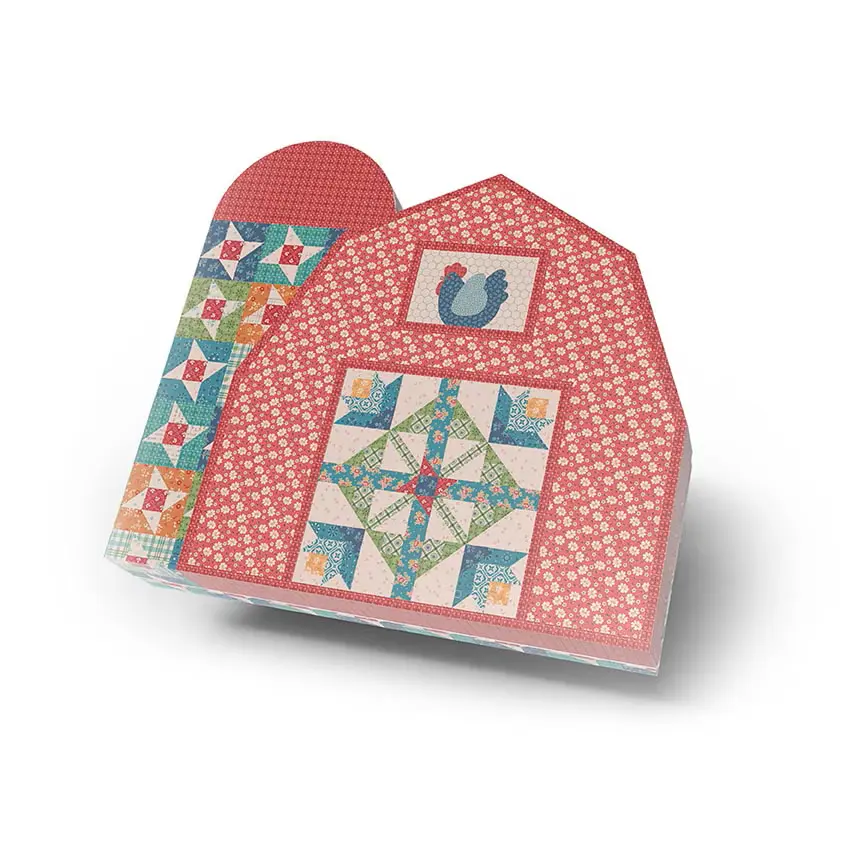 Fabric Riley Blake The Hen House Quilt Kit KT-17160 Fabric Riley Blake The Hen House Quilt Kit KT-17160