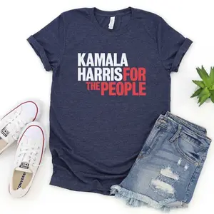 Kamala Harris For the People T-Shirt, Harris 2024 Election Shirts, Vote Blue, Kamala Harris campaign shirts