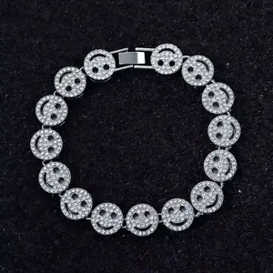 Shine diamind Smiley face Woman’s bracelet