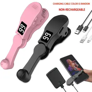 Smart Automatic Screen Clicker Device, USB Powered Simulate Finger Continuous Clicker, Adjustable Speed Physical Clicker for Games, Live Likes, Reward Tasks