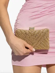 Elegant Evening Clutch Bag for Women, Party Style Chain Shoulder Bag with Rhinestones, Embellished Clutch, Perfect for Weddings, Birthdays, Holidays, Chain Strap Clutch