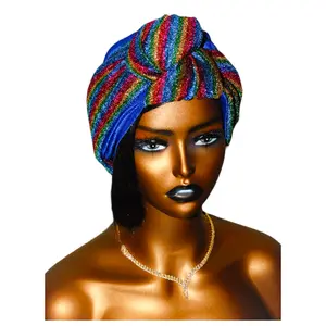 African Aso-Oke × Satin Turban