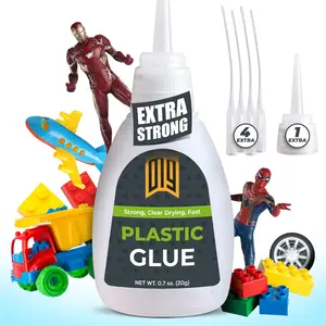 Super Glue for Plastic 20g (.7 oz) - Heavy Duty Glue for Legos & Miniatures. CA Glue Adhesive for PLA, 3D Printing, Toys, , ABS, PVC, DIY Kits