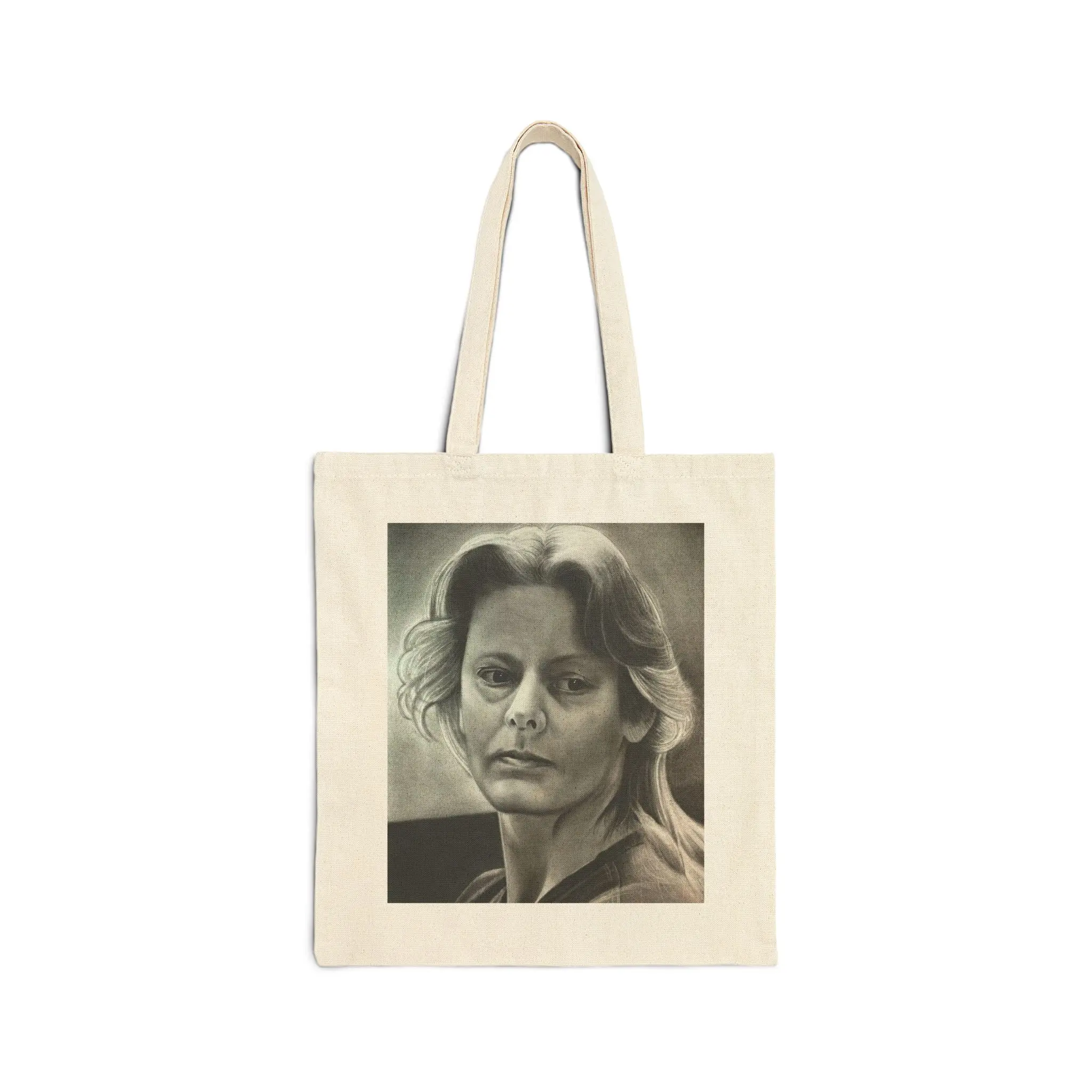 Aileen Wuornos True Crime Original Art Portrait Tote Bag Canvas