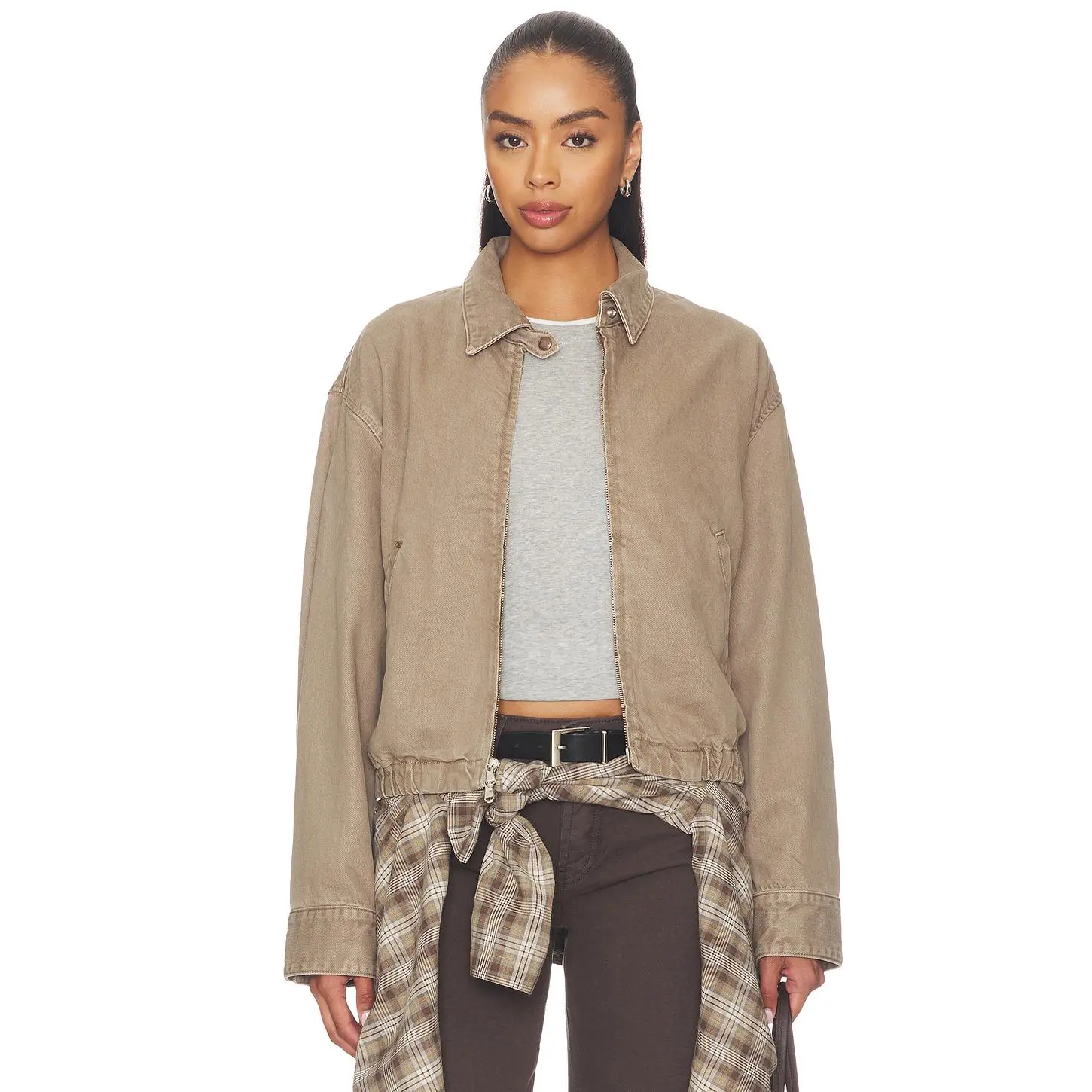 AGOLDE Nile Jacket in Trail