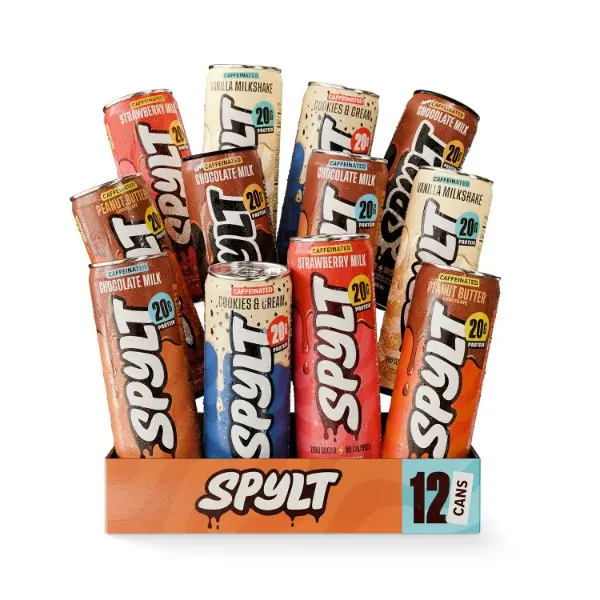 High Protein Milk Drink Variety Pack, 20g Protein, 60mg Caffeine