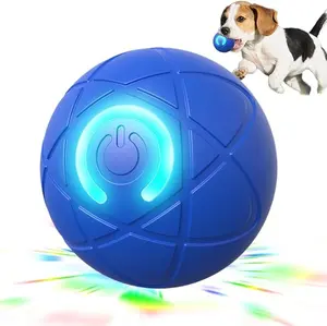 Valentines Day Gifts Dog Balls Interactive Dog Toys 1pc Shaky Ball Toy for Dogs Electric Rolling Pet Toy Dogs ball launcher Dog Chew Toys Rolling Balls for Do gs Smart Jumping Ba ll Training Jolly Toy