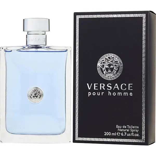 Versace Pour Homme for Men Eau de Toilette Spray, 6.7 Ounce