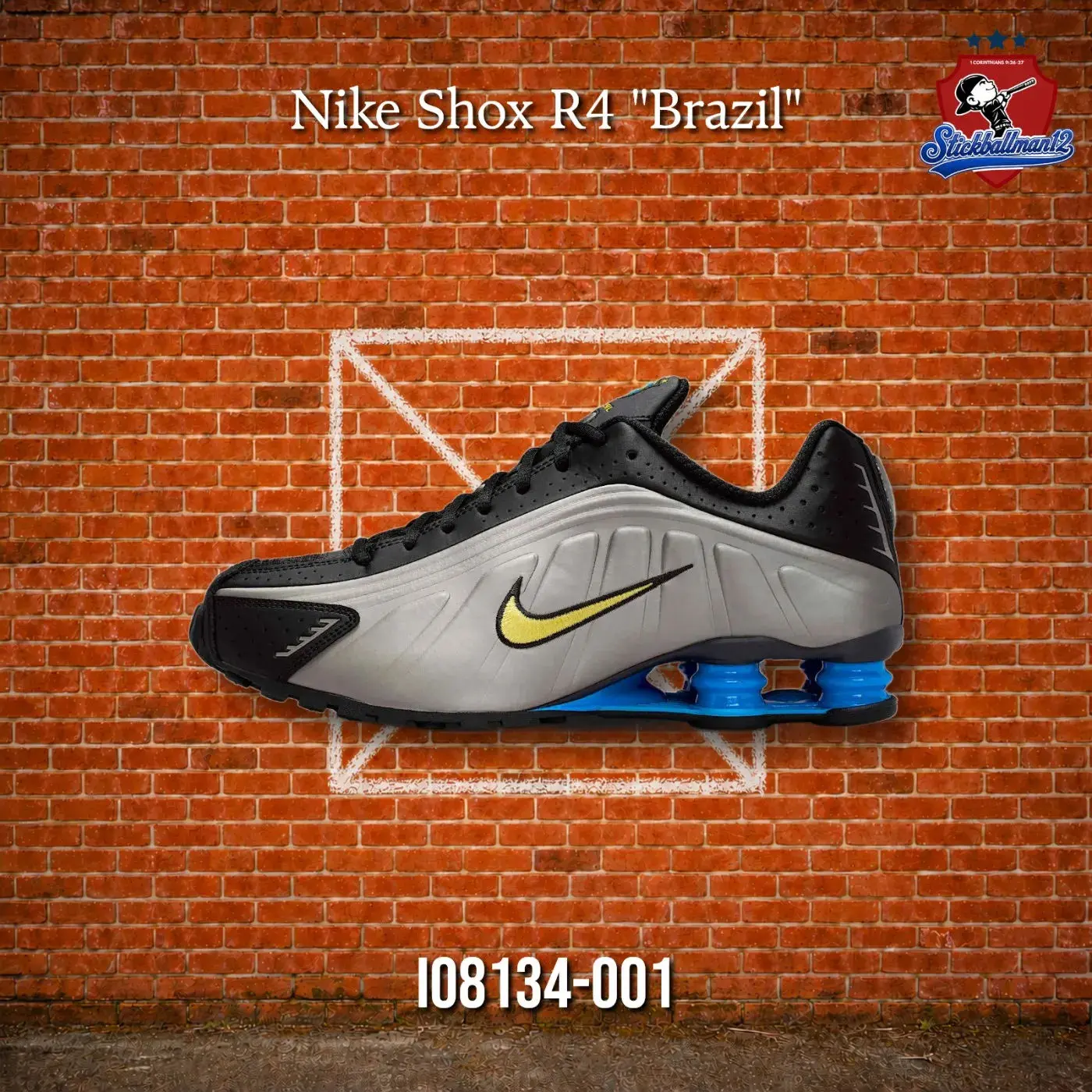 Nike Shox R4 Brazil (IO8134-001)