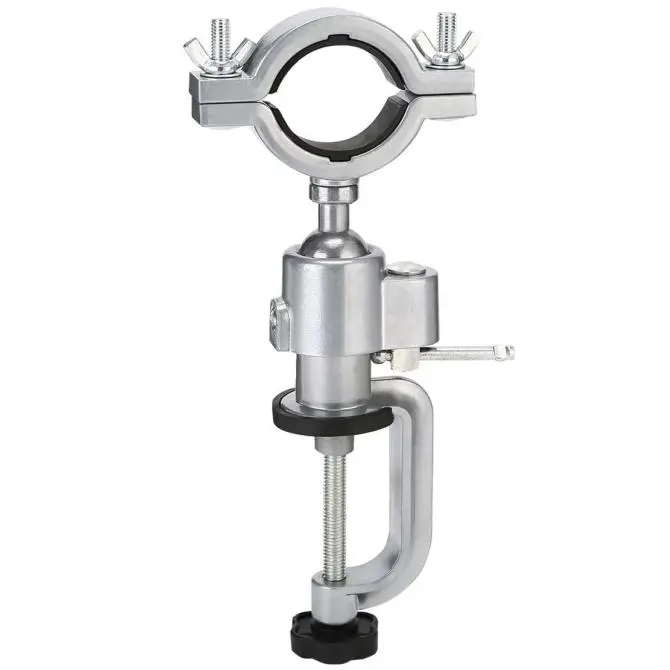360 Degree Bench Clamp Vise Grinder Holder Electric Drill Stand Universal Work Holder