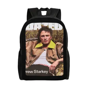Drew-Starkey-Backpacks for Girls, Cute School Backpack, Aesthetic Bookbag for Teens, Lightweight Classic Backpack for Travel, Work, Picnic A-4