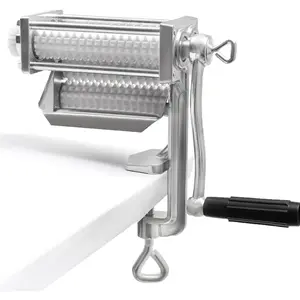 Heavy Duty Manual Meat Tenderizer Cuber Tool Steak Flatten Cuber Rolling Meat Poultry Tenderizer Machine Clamp on Meat Tenderizer Kitchen Tool