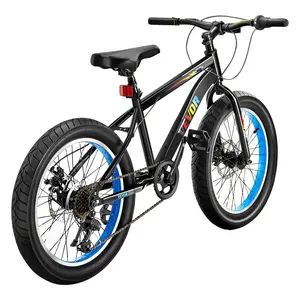 VEVOR 20" Mountain Bike MTB Bicycle Shimano 7 Speed Carbon Steel Dual Disc Brakes