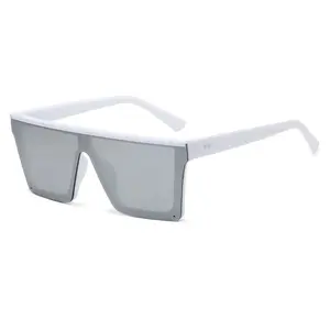 Silver Vintage Square Sunglasses
