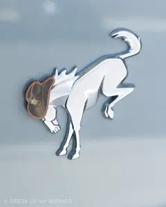 Sheriff Mode — Bronco Rear Emblem 3D Hat