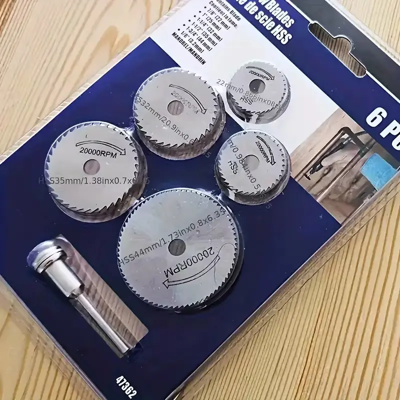 Stainless Steel Wood Cutting Disc / Rotary Tool Circular Saw Blade — Suitable for Woodworking Tools