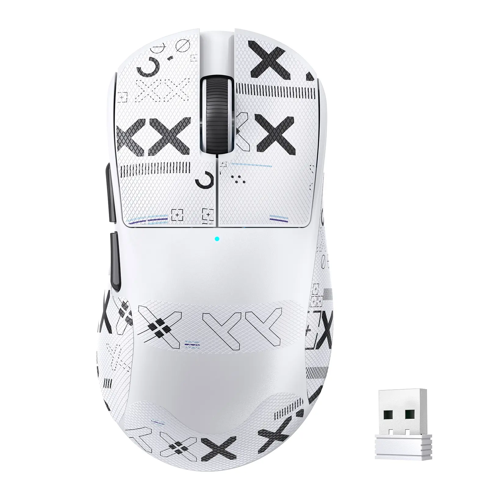 ZIYOU LANG×Magic-Refiner X2 Lightweight Gaming Mouse, Pc Accessories Gaming,Tri-Mode(2.4G/Wired/Wireless),25KDPI,PAW3311 Optical Sensor,1000Hz Polling Rate,500mAh,69g Ergonomic for Medium-Large Hands, Gaming Accessories, PC Peripherals