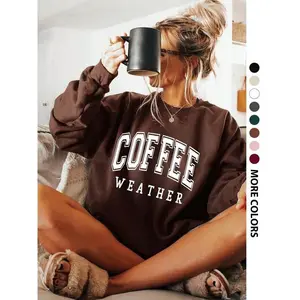 Women's Letter Print Crew Neck Sweatshirt, Comfortable Long Sleeve Pullover for Fall & Winter, Stylish Daily Wear Top