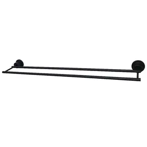 Kingston Brass  Concord 30 in. Double Towel Bar, Matte Black