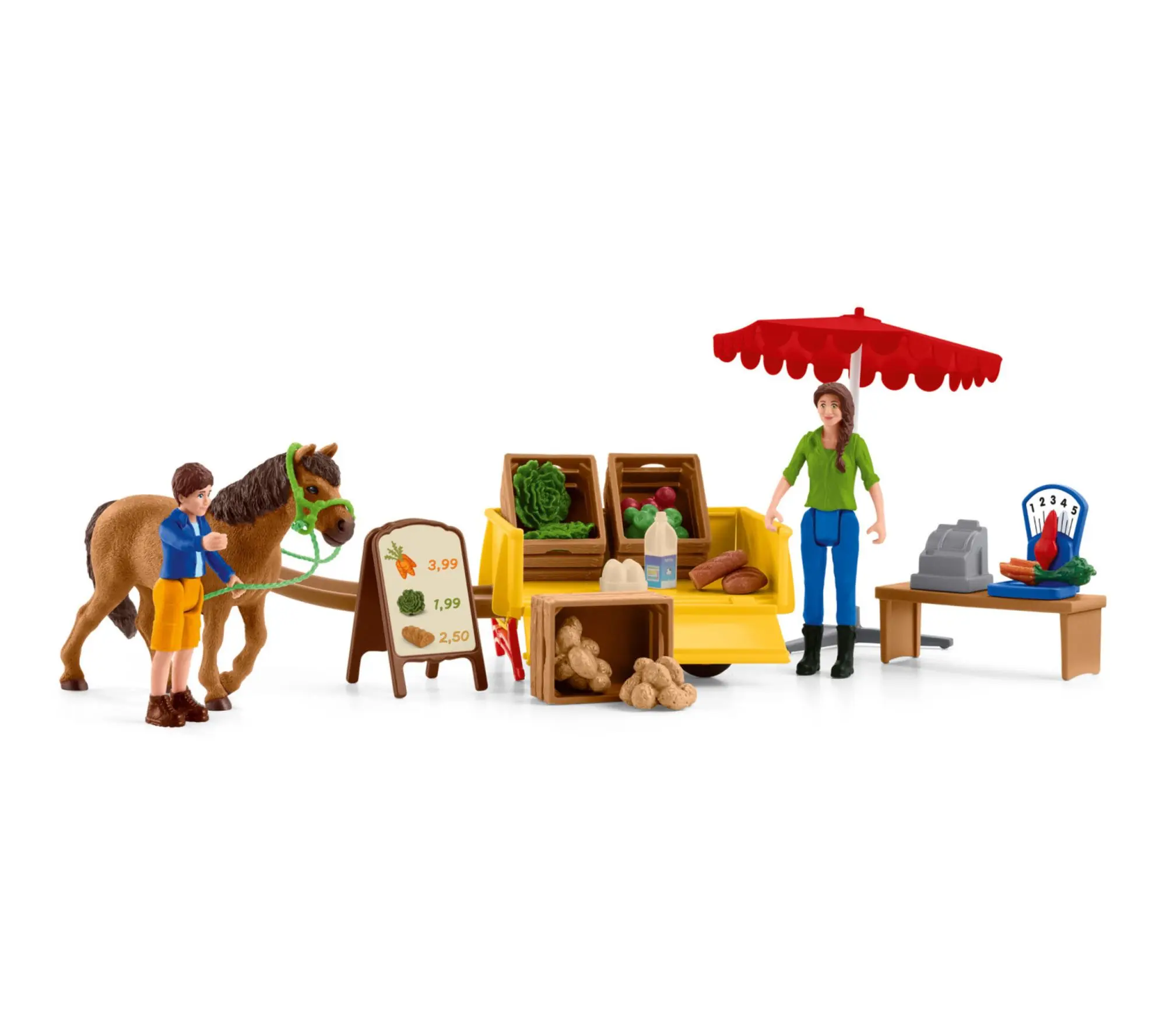 Schleich Farm World: Sunny Day Mobile Farm Stand