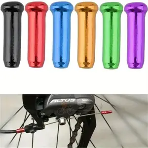 50PCS Bicycle Cable End Caps Bike Wire End Caps Brake Derailleur Shifter Cable Tips Crimps MTB Bike Bicycle Accessories