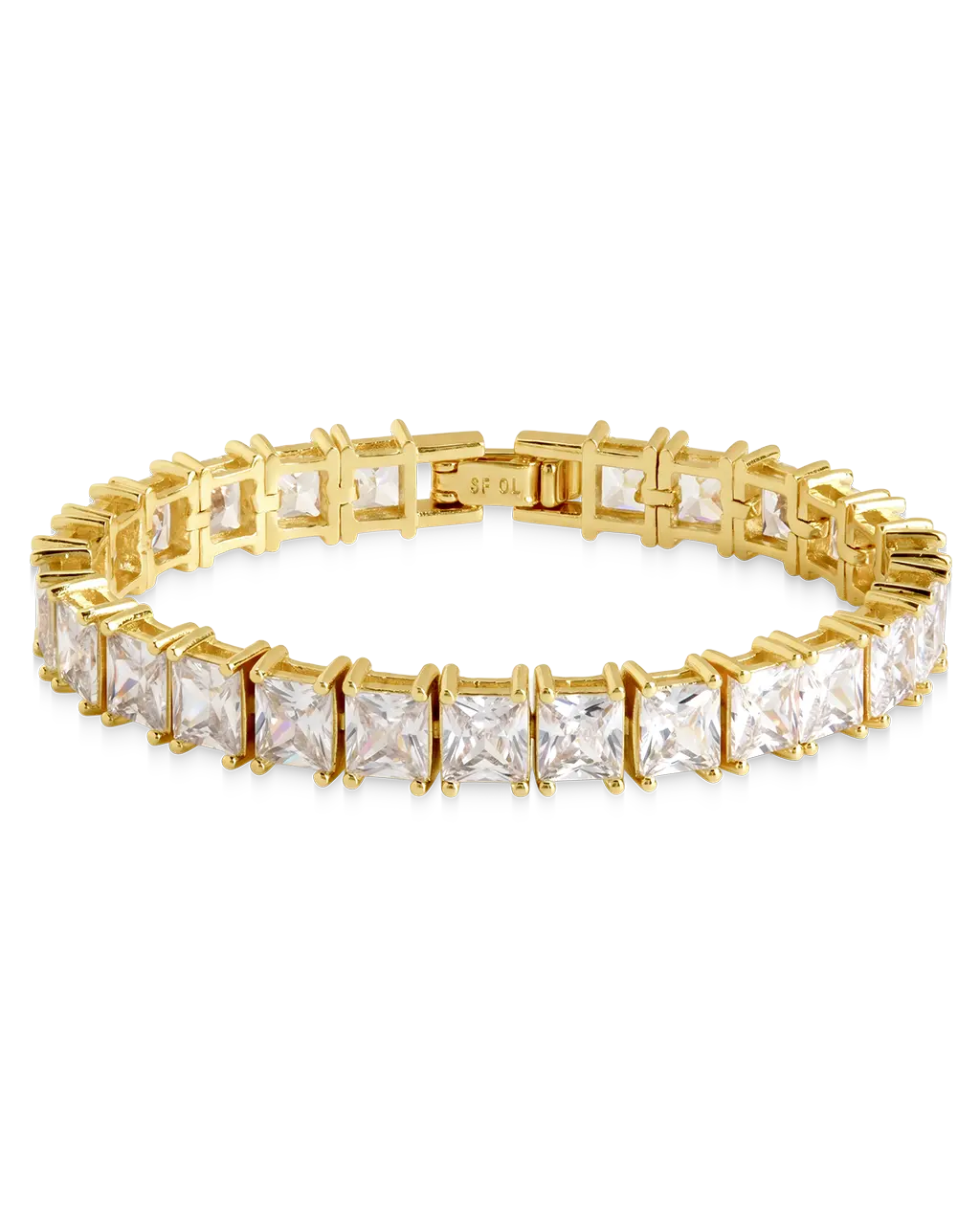 Marisol Princess Cut CZ Tennis Bracelet