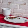 Home` Reflections 14" Oval Holiday Serving Platter