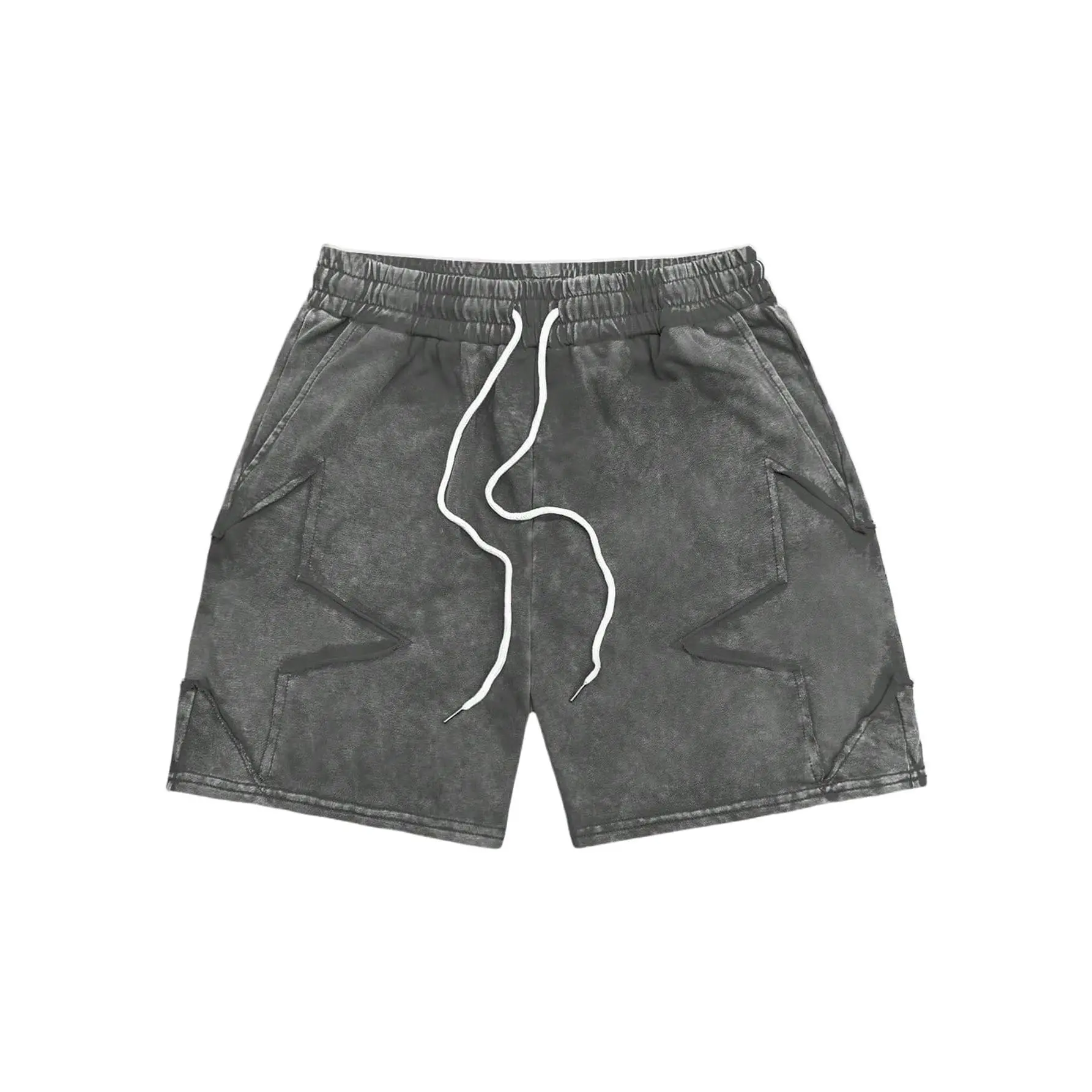 Bermuda Shorts Drawstring Waist Straight Leg Casual Y2K Summer Shorts with Pockets