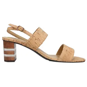 VANELi Womens Levana Slingback Casual Sandals Casual Mid Heel 2-3" - Brown