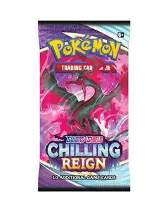 (1) Chilling Reign Sealed Pokemon Pack - RIPPED LIVE