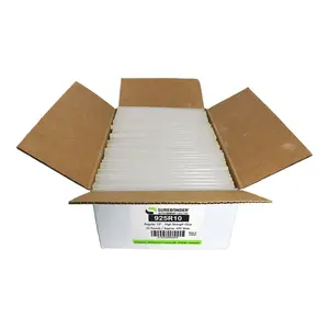 925R10 High Performance 1 Minute Open Time Acrylic Hot Melt Glue Sticks - 7/16" x 10" | 25 lb box