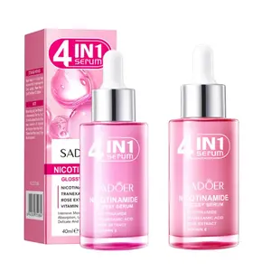 Korean 4-in-1 Super Essence Lotion Moisturizing Face Cream,Hydrating Facial Essence,Women's Facial Toner,Nicotinamide Glossy Serum for all Skins