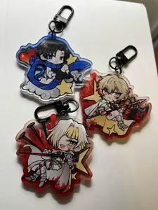 Limbus Company | Canto 3: The Unconfronting | Acrylic Keychain Charm | Sinclair Kromer Demian Fan Merch