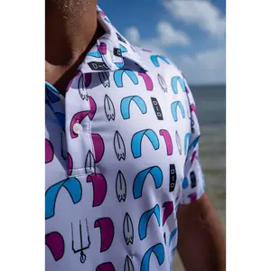 KiteKulture Kiting Polo - White