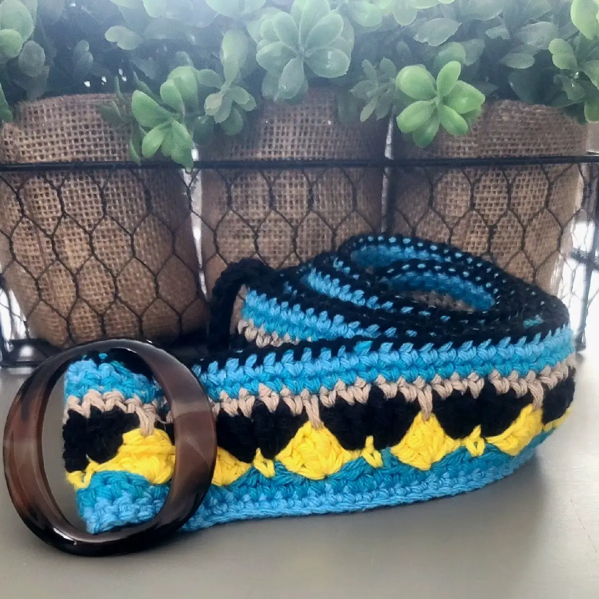Handmade Crochet Belt