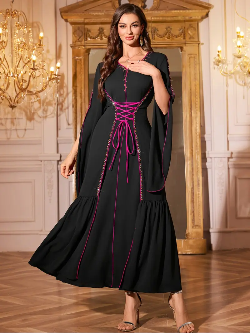 fit and flare dress knee length - TikTok Shop