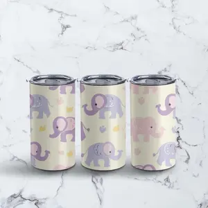 12oz Elephant kids tumbler