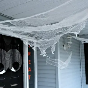 4 PCS Halloween Creepy Cloth 30 X 90 in Multi-Color Spooky Cheesecloth Scary Hanging Gauze Decor for Halloween Party Supplies Haunted Houses Windows Doorways Indoors & Outdoors