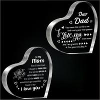To my mom+Dear dad