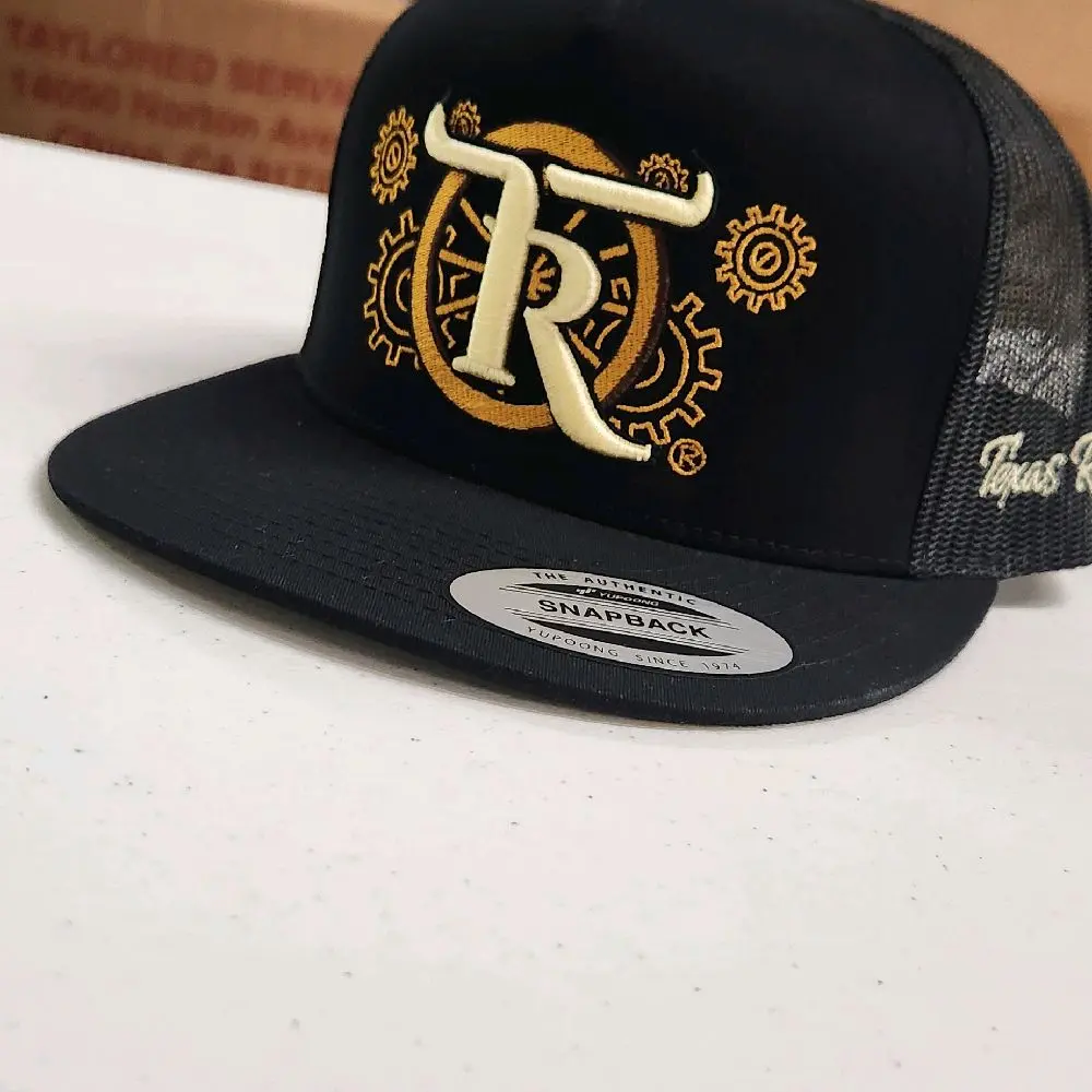 Texas Ranch Geared Cap -Black /Black