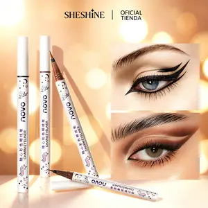 Sheshine Novo Waterproof Liquid Eyeliner, 0.1mm Ultra Fine Tip, Long Lasting Smudge Proof Eyeliner Pen, Quick Drying High Pigmented Eye Liner for Women,  Matte Eyeliner for Daily & Party Makeup