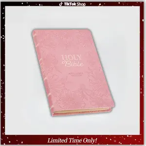 KJV Holy Bible, Gift Edition King James Version, Faux Leather Flexible Cover, Blossom Pink Floral (KJV Gift Editions)