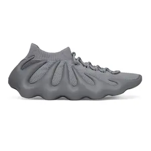 adidas Mens Yeezy 450 Lace Up Sneakers Shoes Casual - Grey